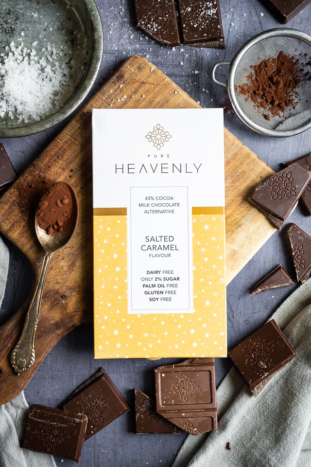 Pure Heavenly launches vegan chocolate bars and advent calendars
