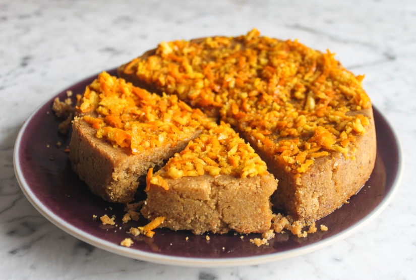 Deliciously Ella’s Orange and Baobab Polenta Cake