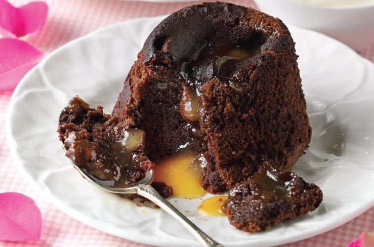 Chocolate Ginger Fondant Puddings