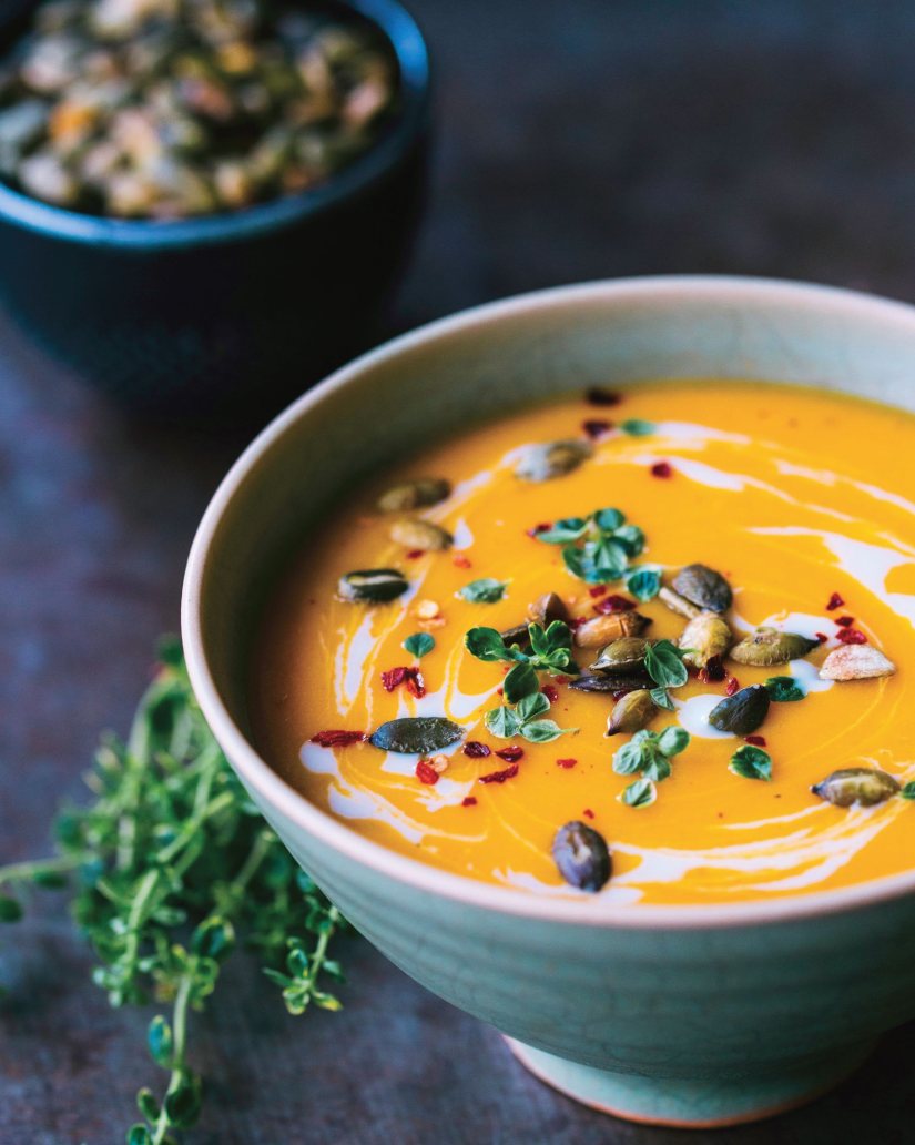 Oatly Roasted Squash Soup Recipe: Veggie