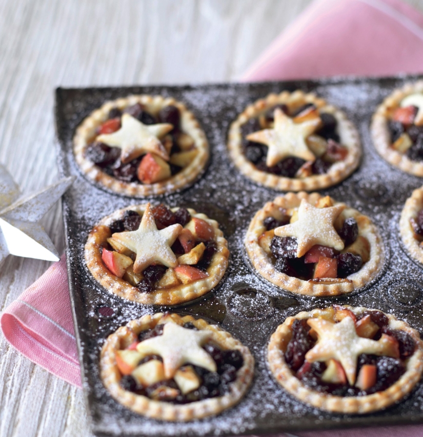 Pink Lady Apple and Mincemeat Tarts