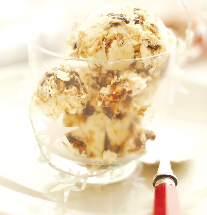 Christmas Pudding Ice Cream Recipe: Veggie