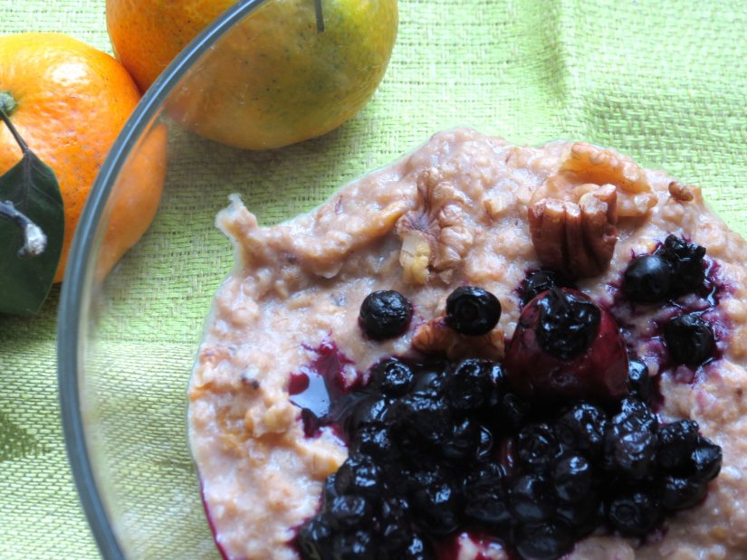 Persimmon Porridge Recipe: Veggie