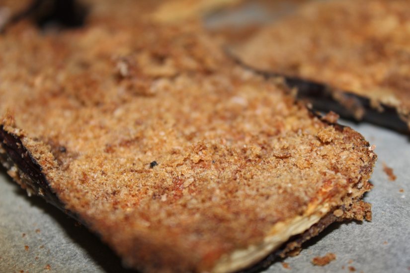 Breaded Eggplant! Recipe: Veggie