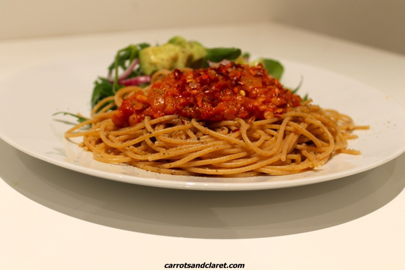 Lentil Bolognese