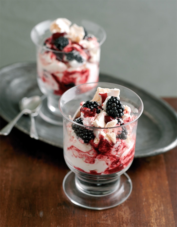 Blackberry Eton Mess