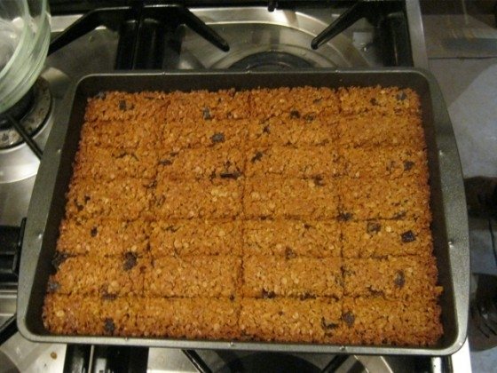 Fruity Flapjack Fingers Recipe: Veggie