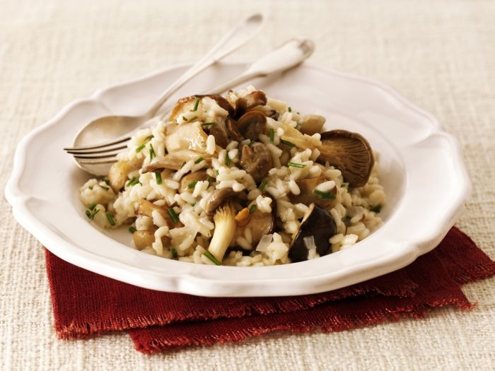 Aldo Zilli’s Mixed Mushroom Risotto