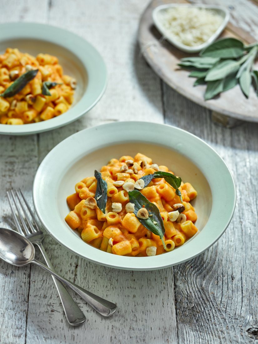 Roasted Squash Macaroni Recipe: Veggie