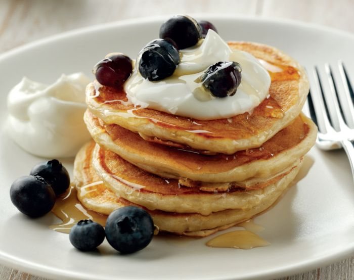 American-style Quark Pancakes Recipe: Veggie
