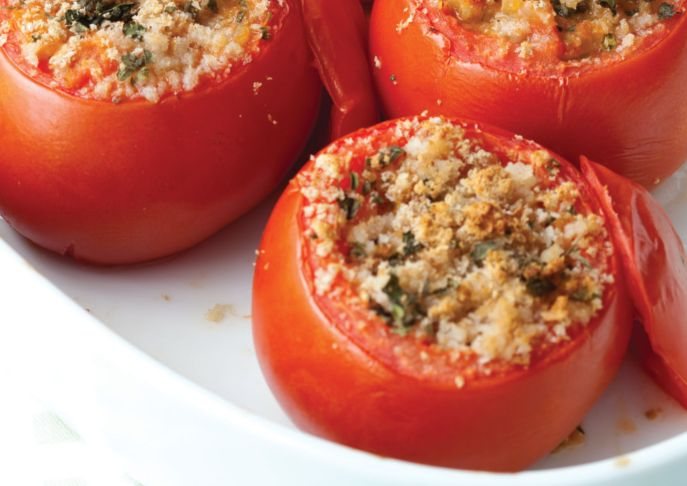 Aromatic Baked Tomatoes Recipe: Veggie
