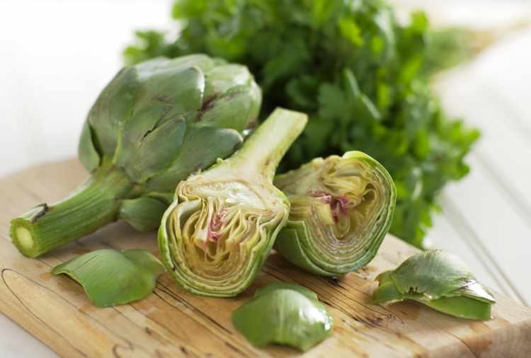 Greek-style Artichoke Salad with Feta Recipe: Veggie