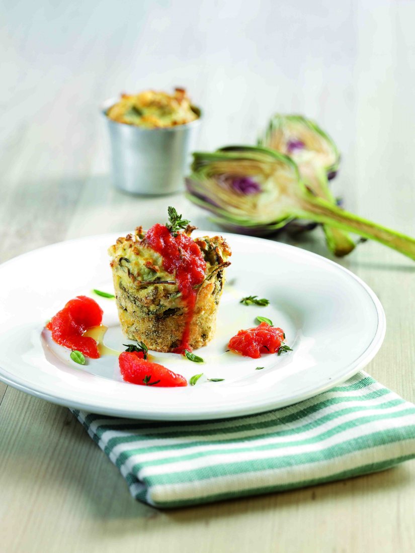 Artichoke Flan Recipe: Veggie