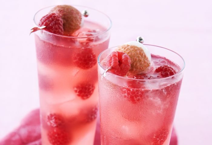 Raspberry Blush Cocktail Recipe: Veggie