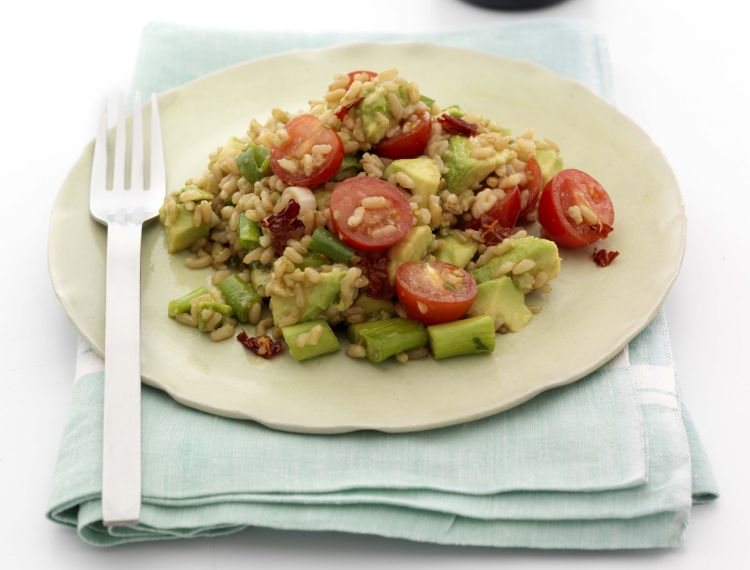 Avocado and Brown Rice Salad Recipe: Veggie