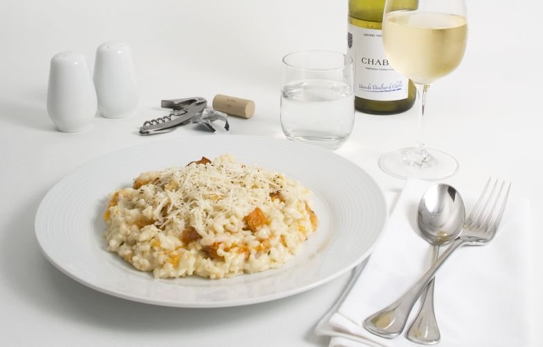 Butternut Squash and Goat’s Cheese Risotto Recipe: Veggie