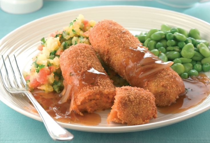 Cannellini Bean & Smoked Applewood Sausages with Seasonal Mash