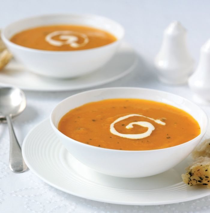 Carrot and Coriander Soup Recipe: Veggie