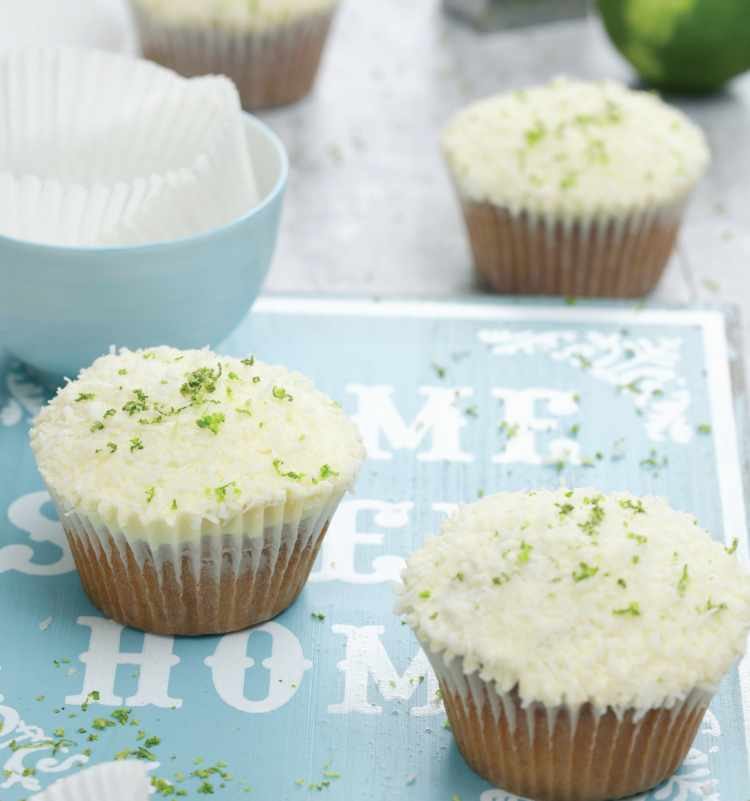 Coconut and Lime Cupcakes Recipe: Veggie