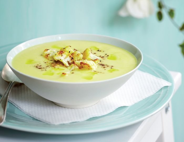 Creamy Cauliflower Soup Recipe: Veggie