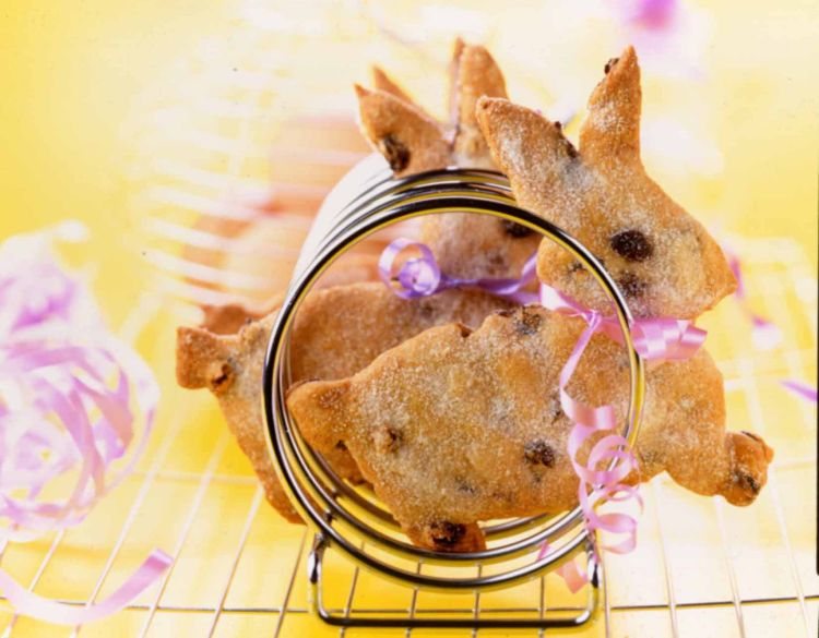 Easter Bunny Biscuits Recipe: Veggie