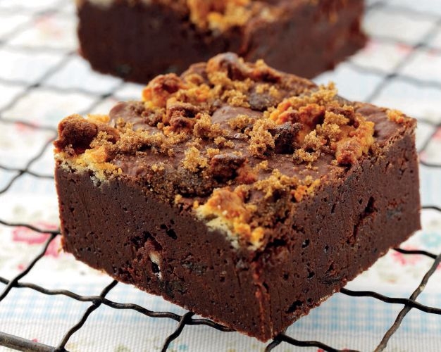Paul A Young’s Easter Simnel Brownie