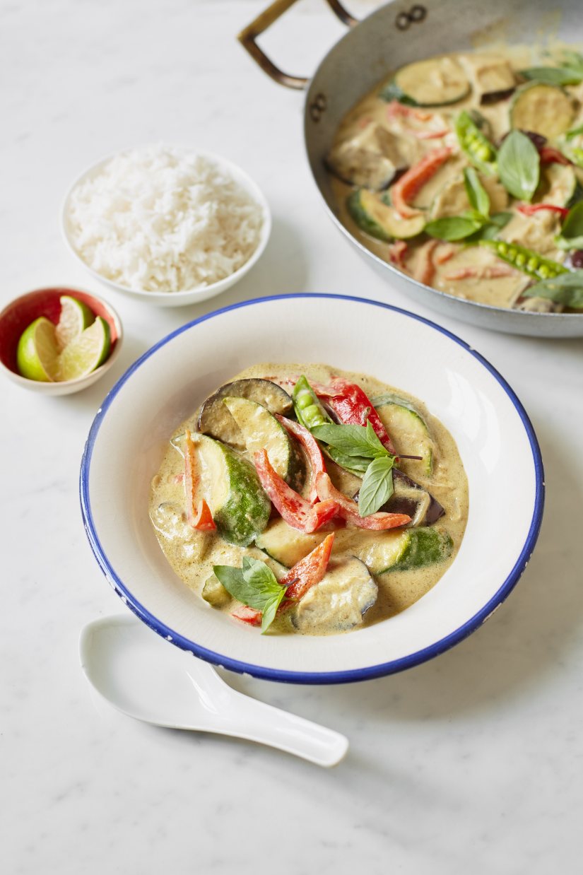 Elmlea Vegetarian Thai Green Curry Recipe: Veggie