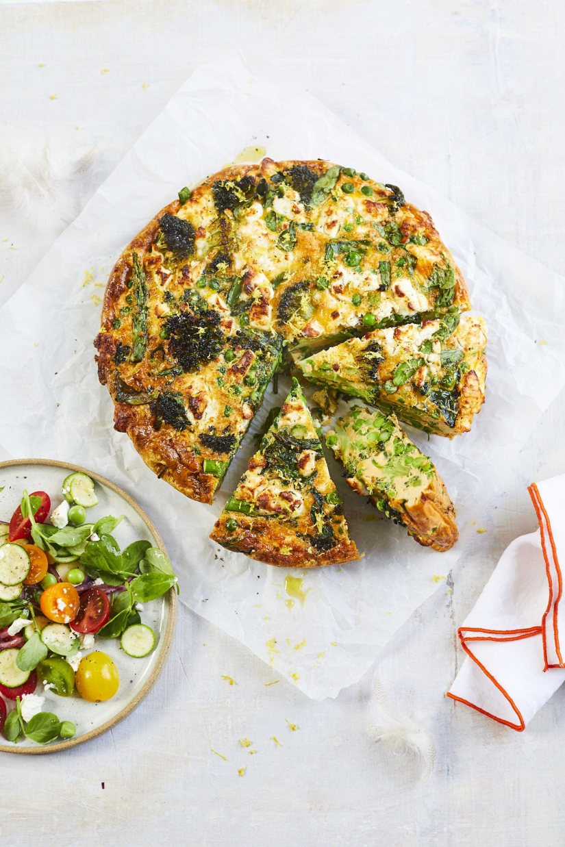 Eva Humphries’ Green Veg Frittata Recipe: Veggie