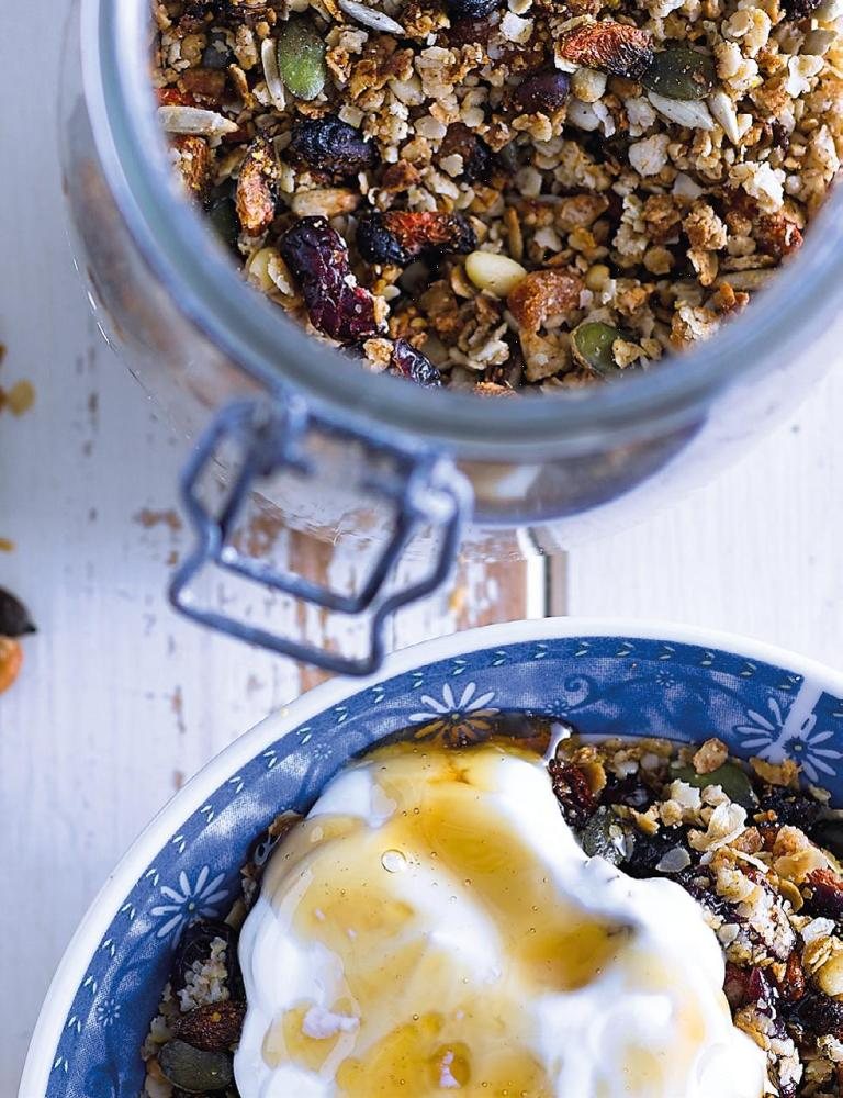 Fruity Cinnamon Granola Recipe: Veggie