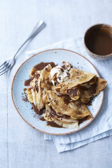 Gizzi Erskine’s Coconut Salted Caramel Pancakes