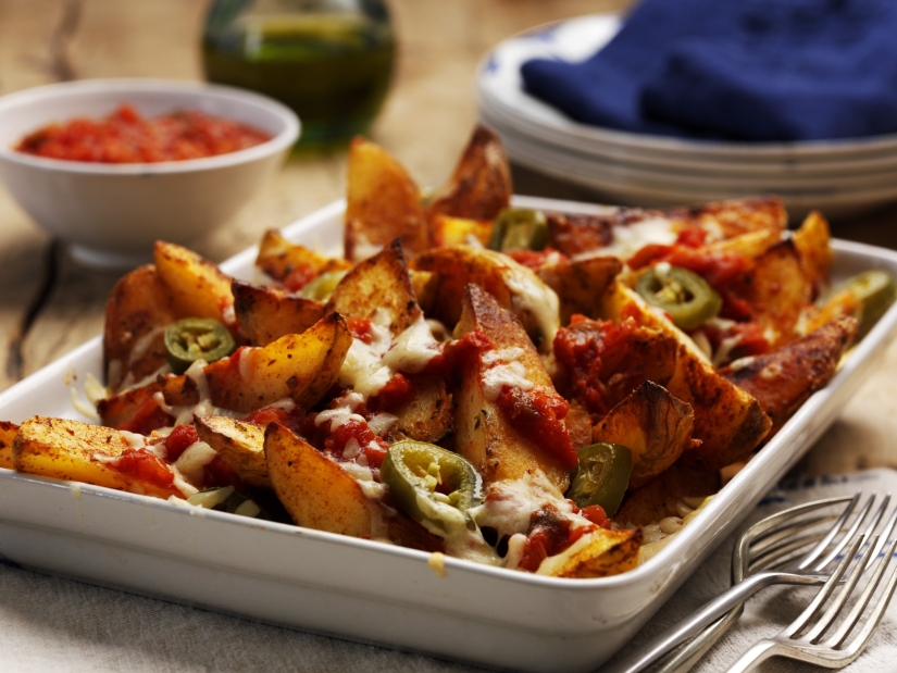 Spicy Nachos Wedges