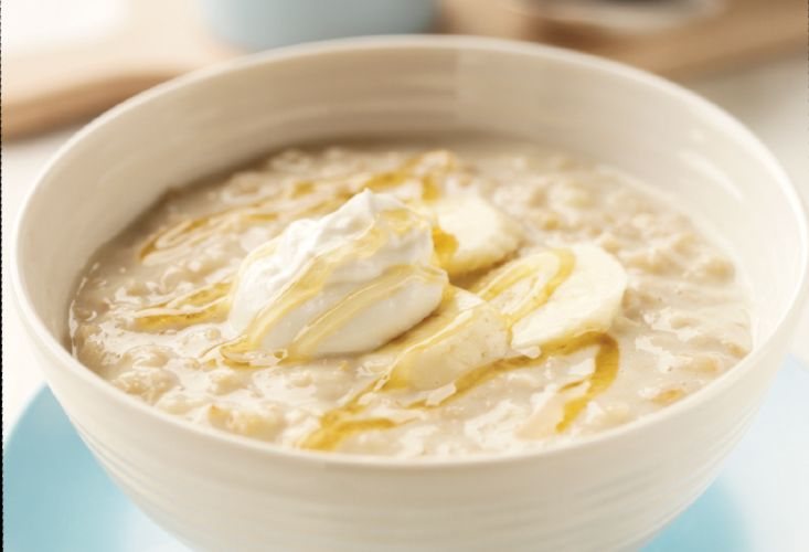 Honey and Yoghurt Porridge Recipe: Veggie