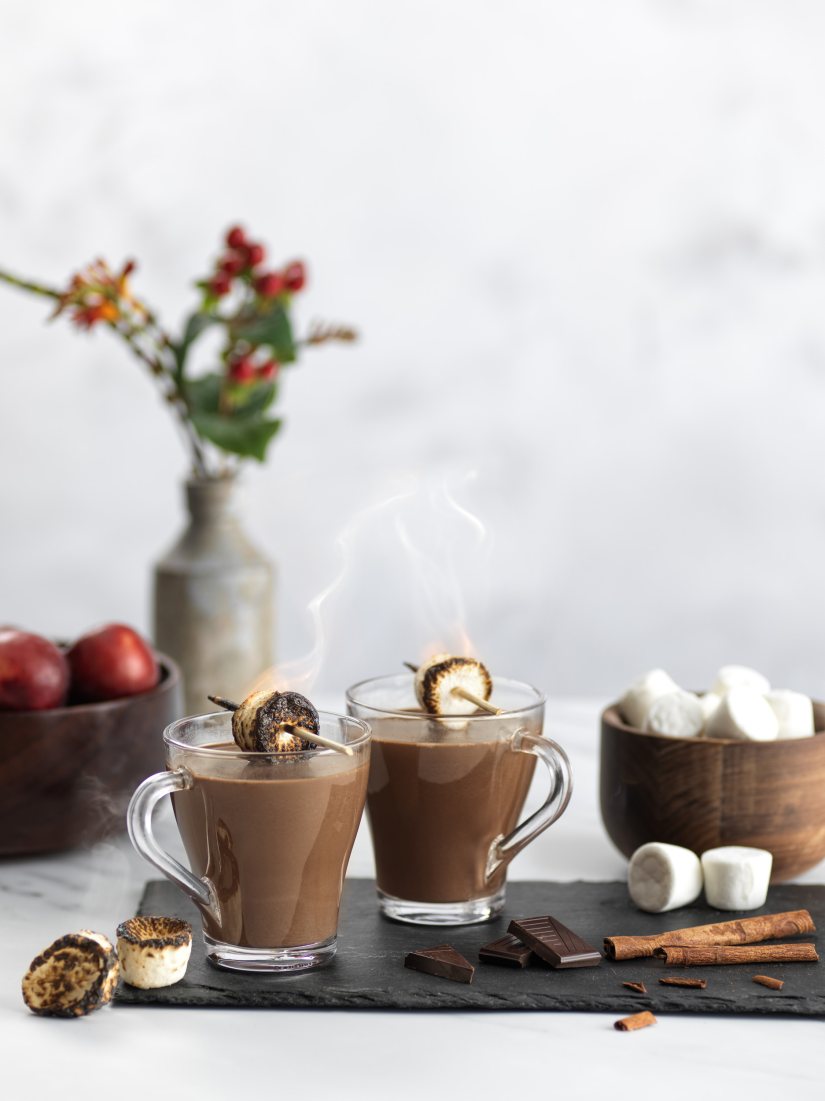 Spiced Berry Hot Chocolate Recipe: Veggie