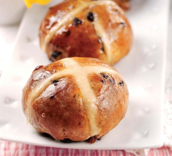 Hot Cross Buns Recipe: Veggie