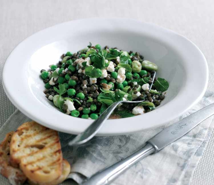 Lentil Salad with Honey Dressing