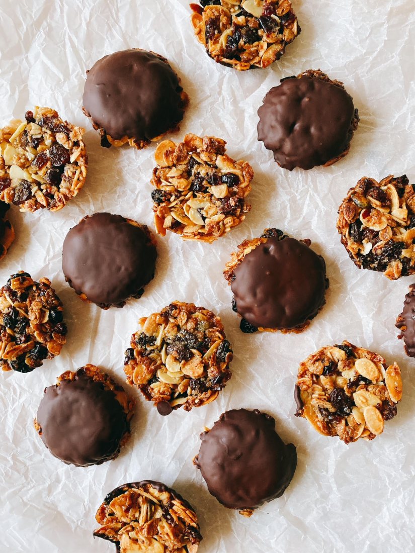 Crunchy Granola Florentines Recipe: Veggie