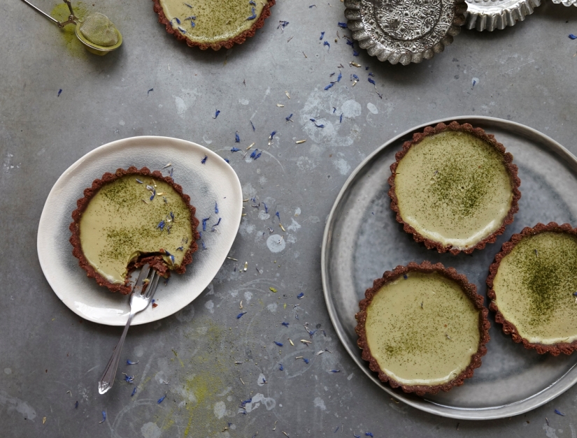 Coconut Matcha Tart