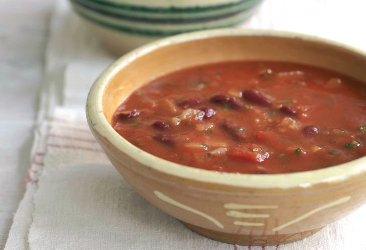 Mama’s Tomato and Red Bean Soup Recipe: Veggie