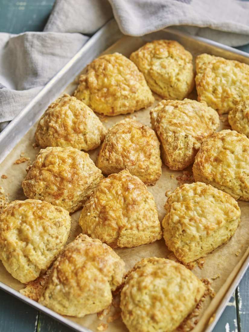 Cheese Scones Recipe: Veggie