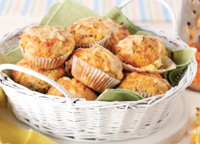 Oaty Carrot and Thyme Muffins Recipe: Veggie