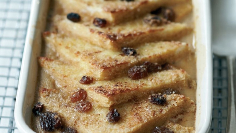 Organic Bread and Butter Pudding