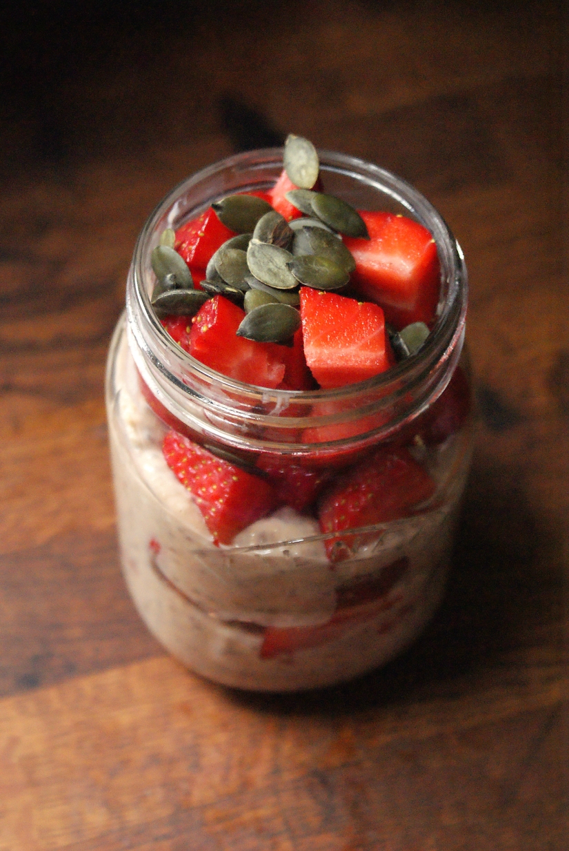 Peanut Butter & Banana Overnight Oats