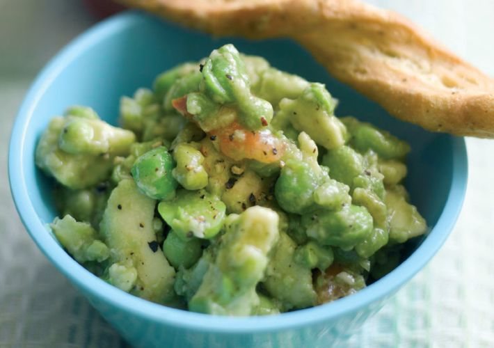 Pea, Bean & Avocado Dip Recipe: Veggie