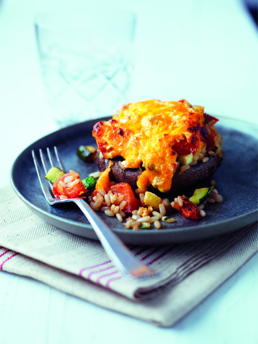 Portobello Mushroom Bake