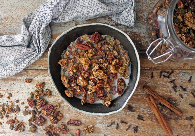 Pumpkin Spice Granola Recipe: Veggie