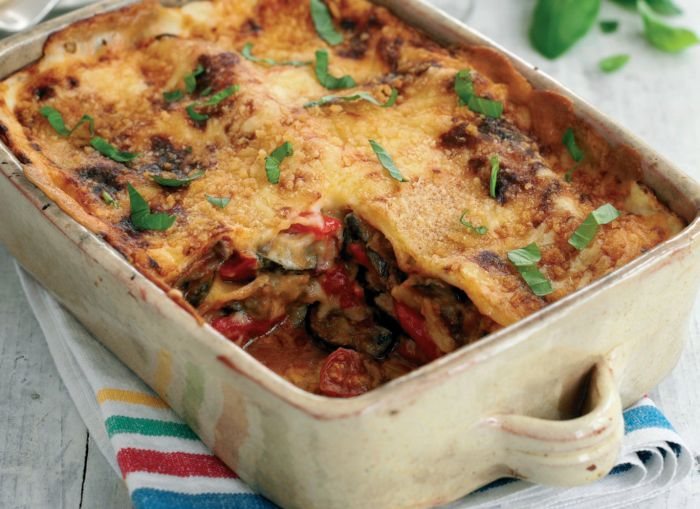 Roasted Vegetable Lasagne Recipe: Veggie