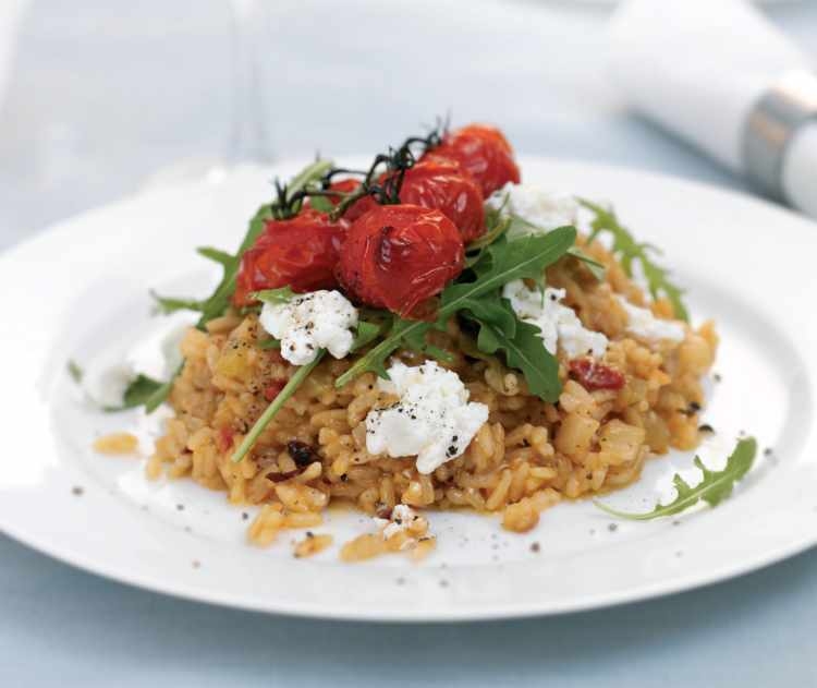 Roasted Tomato Risotto