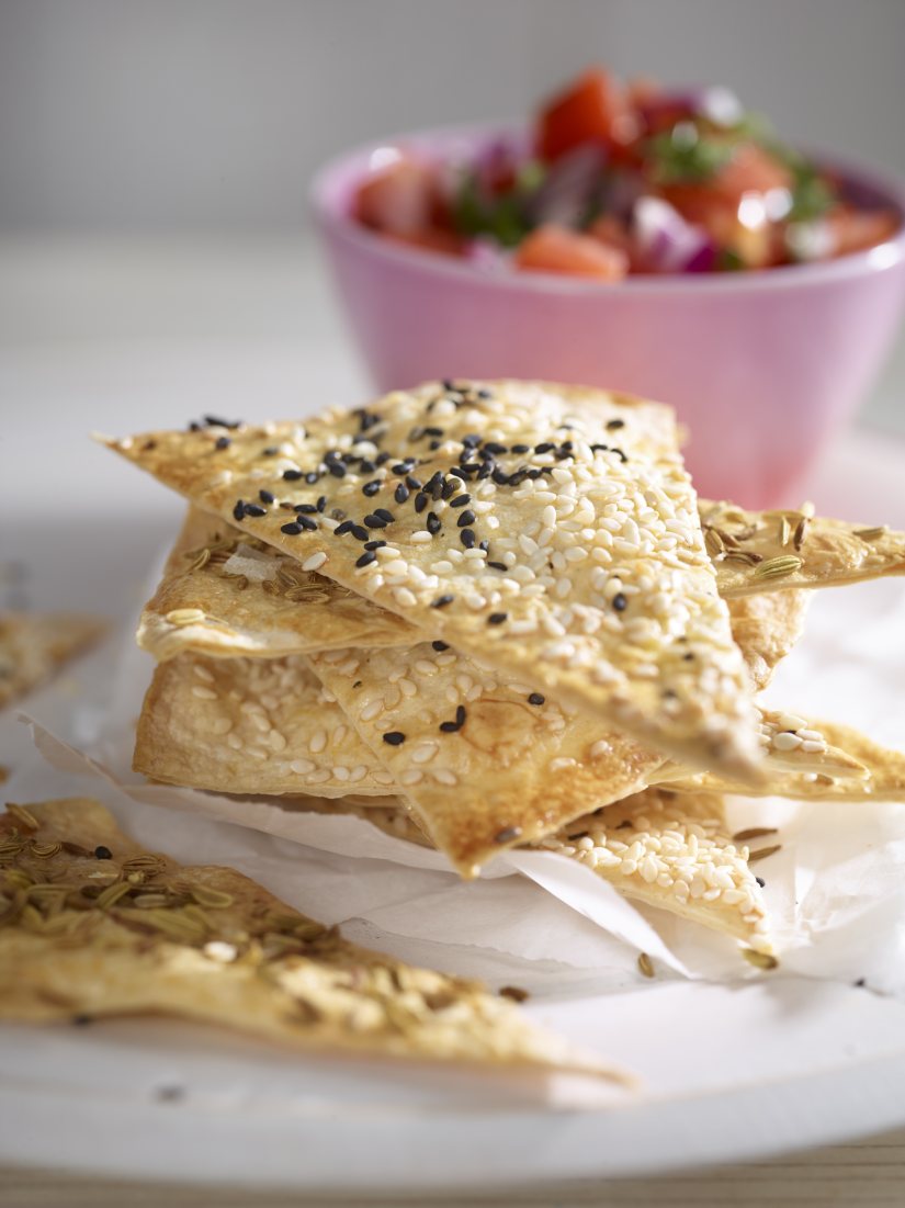 Rosie Birkett’s Cheat’s Seeded Crackers Recipe: Veggie