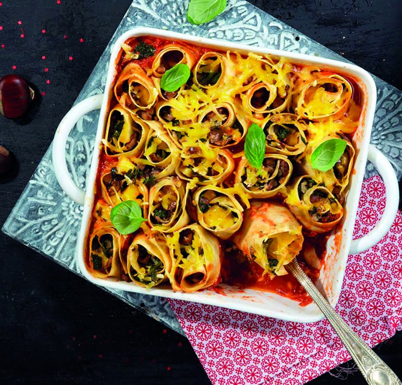 Veggie Rotolo Recipe: Veggie