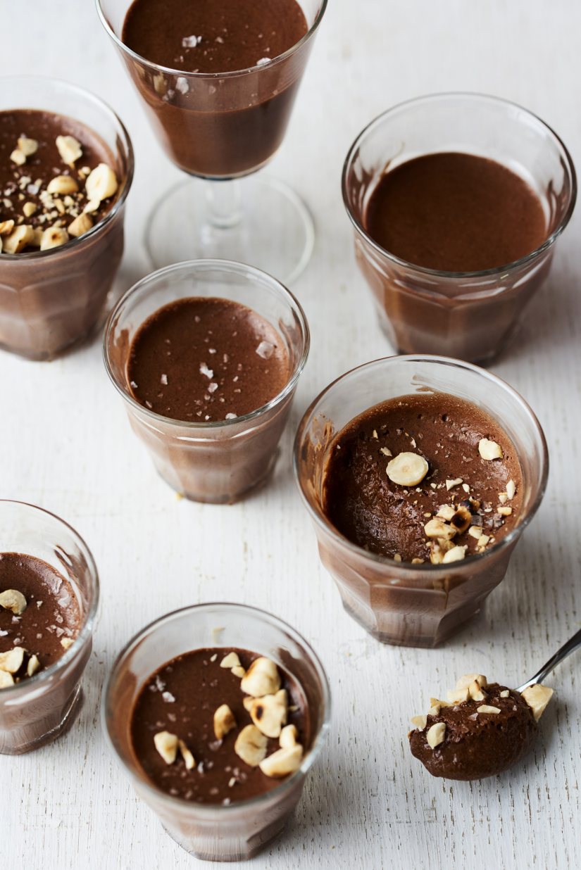 Hazelnut Chocolate Mousse Recipe: Veggie